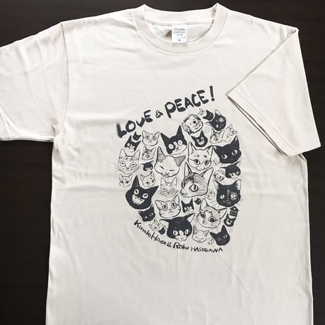LOVE &PEACE♥Tシャツ