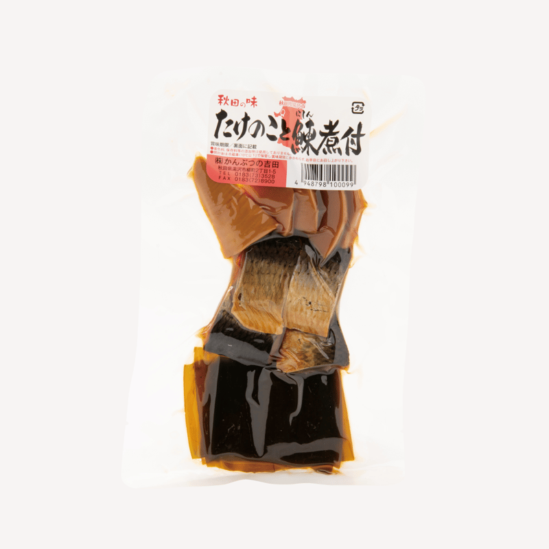 茨城県産 泥付きたけのこ 11kg 箱込 無農薬 11本 秋田の旨煮》たけのこと鰊煮付（120g入） | かんぶつの吉田公式サイト