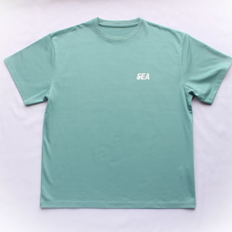 【WIND AND SEA×GREENable】　オーガニックコットンTシャツ　SHORT SLEEVE TEE