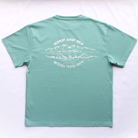 【WIND AND SEA×GREENable】　オーガニックコットンTシャツ　SHORT SLEEVE TEE