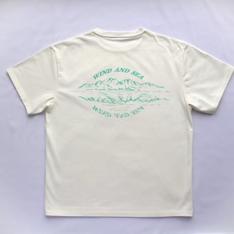 【WIND AND SEA×GREENable】　オーガニックコットンTシャツ　SHORT SLEEVE TEE