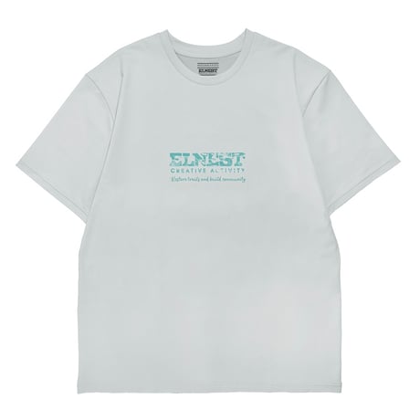 ELNEST CREATIVE ACITVITY×GREENable MOON TEE  -for the trails we walk-