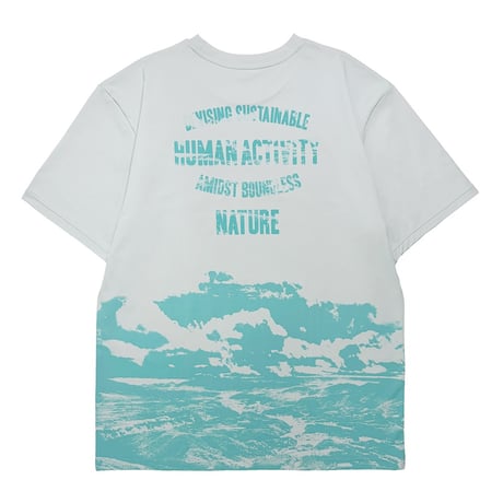 ELNEST CREATIVE ACITVITY×GREENable MOON TEE  -for the trails we walk-