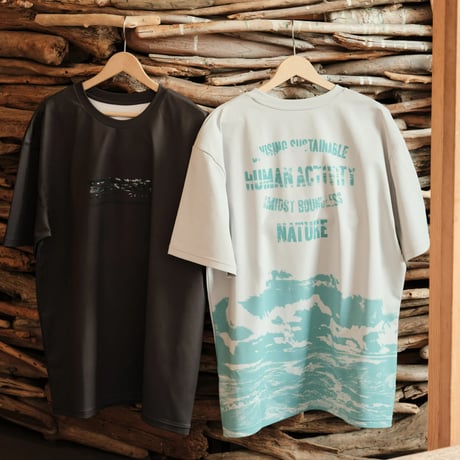 ELNEST CREATIVE ACITVITY×GREENable MOON TEE  -for the trails we walk-