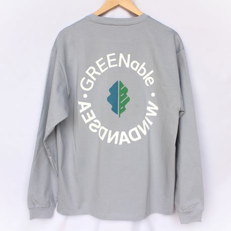 【WIND AND SEA×GREENable】オーガニックコットンTシャツ　LONG SLEEVE TEE
