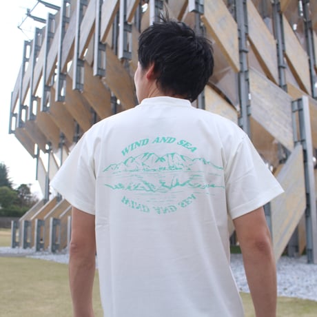 【WIND AND SEA×GREENable】　オーガニックコットンTシャツ　SHORT SLEEVE TEE