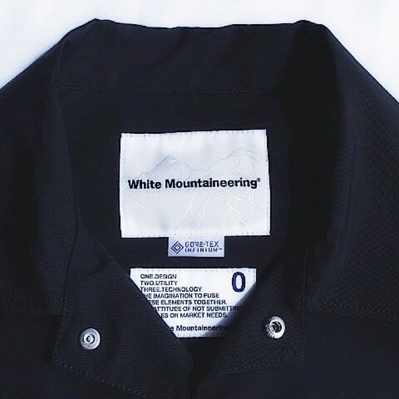WHITE MOUNTAINEERING/GORE-TEXコーチジャケット/0 White Mountaineering】GORE-TEX INFINIUM™ コーチジャケ