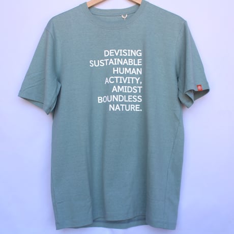 【tennen×GREENable】循環型コットンTシャツ
