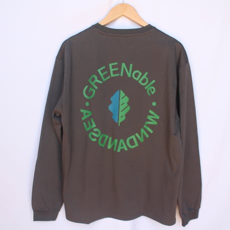 【WIND AND SEA×GREENable】オーガニックコットンTシャツ　LONG SLEEVE TEE