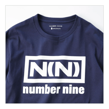 【NUMBER (N)INE】GREENableオリジナルTシャツ
