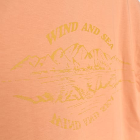 【WIND AND SEA×GREENable】　オーガニックコットンTシャツ　SHORT SLEEVE TEE