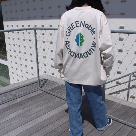 【WIND AND SEA×GREENable】オーガニックコットンTシャツ　LONG SLEEVE TEE