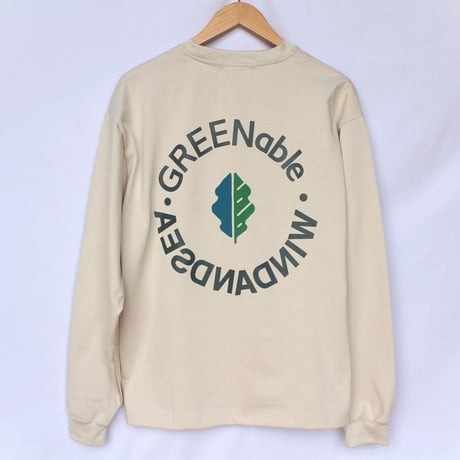 【WIND AND SEA×GREENable】オーガニックコットンTシャツ　LONG SLEEVE TEE