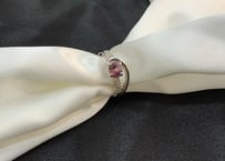 ピンクサファイアリング