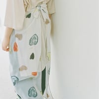 sheer scarf　coeur