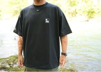 us.plays BOX LOGO short sleeve shirt (Black)