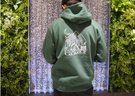🗻In the stilly night Hoodie (Ivy Green)🔥