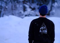 🏔 A pleasant dawn  Sweat shirt (Black)☀️