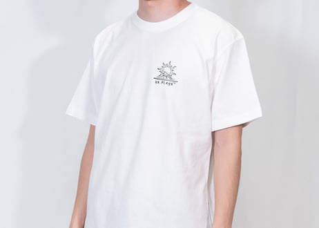 ☀️At the crack of dawn Short sleeve shirt (White)🌊