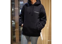 ❄️winter night nature Hoodie (Navy blue)🗻