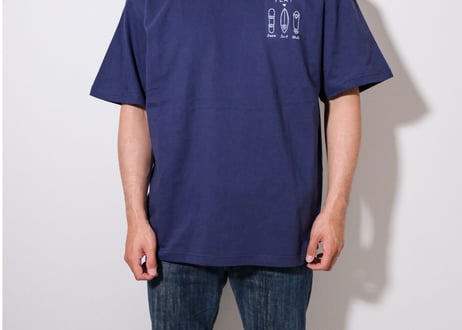 PLAY Logo (Surf) Short sleeve shirt (Indigo)