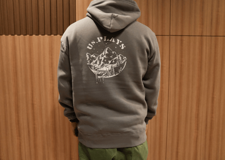 👕在庫限りの限定色🎨 winter night nature Hoodie(cement)