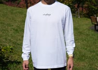 👕在庫限りの限定価格🎨 🏔 A pleasant dawn Long sleeve shirt (White)☀️