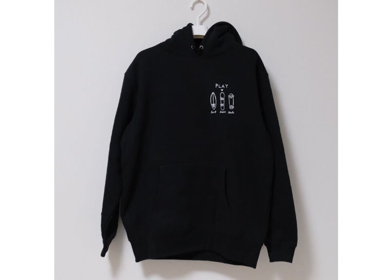 bedsidedrama 北方のパーカー　ブラック bedsidedrama 北方のパーカー ブラック