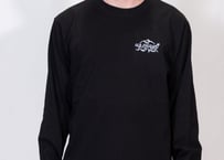 🌴us.plays Summer Logo Long sleeve shirt (Black)🌊