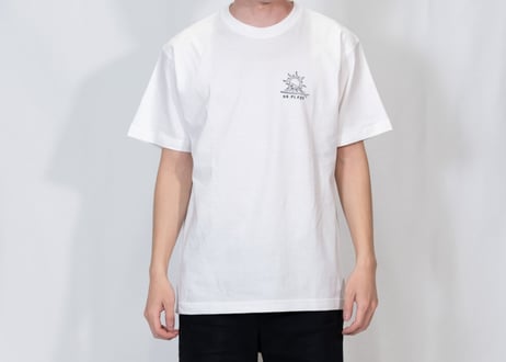 ☀️At the crack of dawn Short sleeve shirt (White)🌊