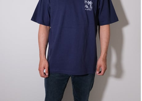 Surf Logo Short sleeve shirt (Indigo)