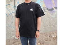 Sunrise in Summer Short sleeve shirt (Black)
