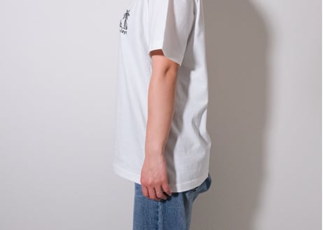 Surf Logo Short sleeve shirt (White)