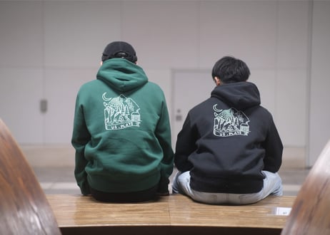 🗻In the stilly night Hoodie (Ivy Green)🔥