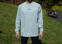 🏔 A pleasant dawn Long sleeve shirt (Smoky Green)☀️