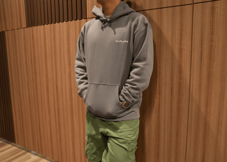 👕在庫限りの限定色🎨 winter night nature Hoodie(cement)