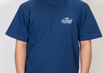 🌴us.plays Summer Logo Short sleeve shirt (Classic Blue)🌊