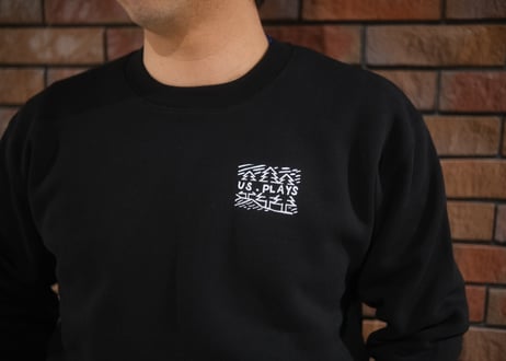 🗻In the stilly night Sweat shirt (Black)🔥