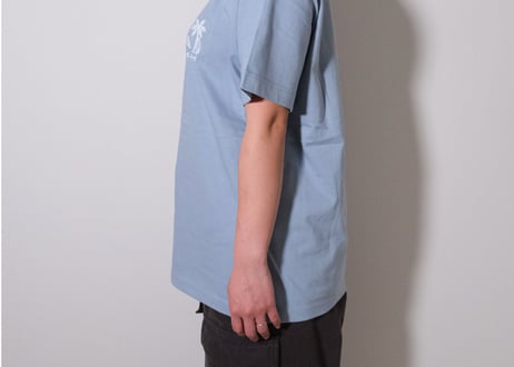 Surf Logo Short sleeve shirt (Acid blue)