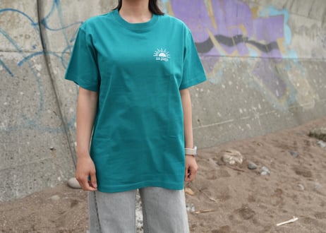 Sunrise in Summer Short sleeve shirt (Apple Green)
