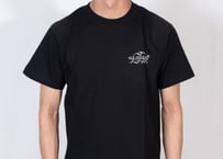 🌴us.plays Summer Logo Short sleeve shirt (Black)🌊
