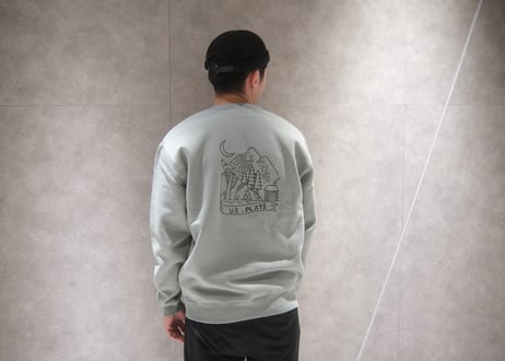 🗻In the stilly night Sweat shirt (Smoky Green)🔥