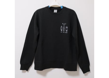 🎮PLAY  Sweat shirt (Black)🏂