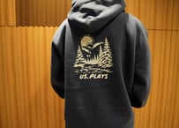 ⛄️The snow is falling steadily hoodie (Indigo)❄️