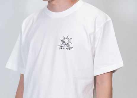 ☀️At the crack of dawn Short sleeve shirt (White)🌊