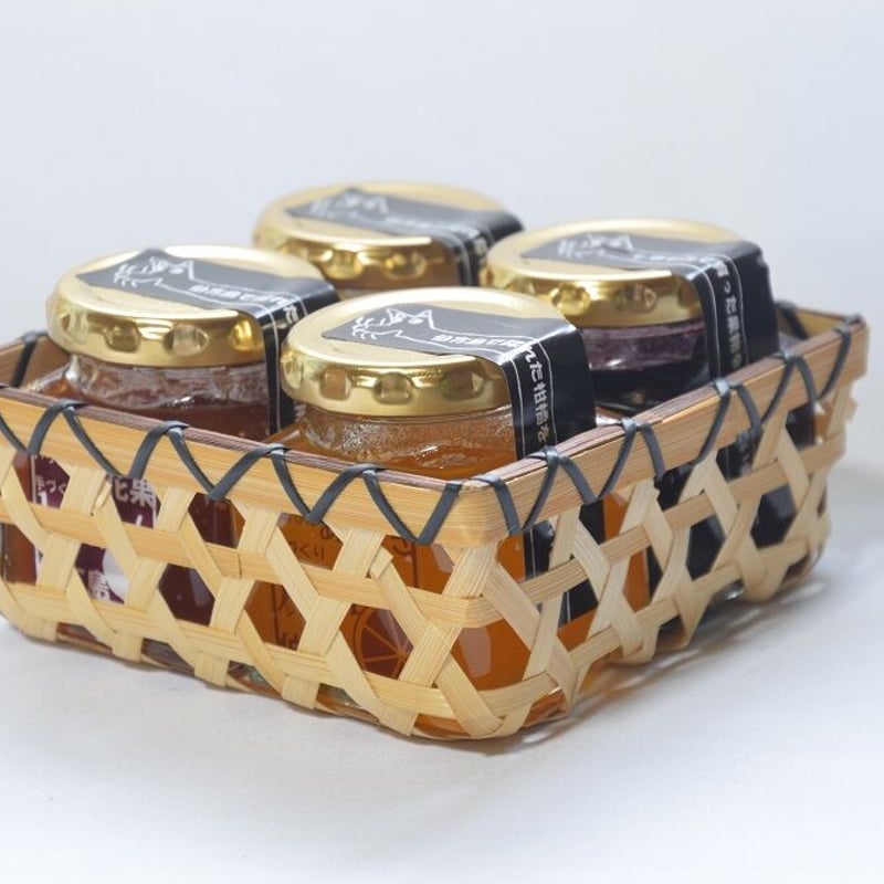 ジャム4本ギフトセット 【かご】 | 伯方plus+