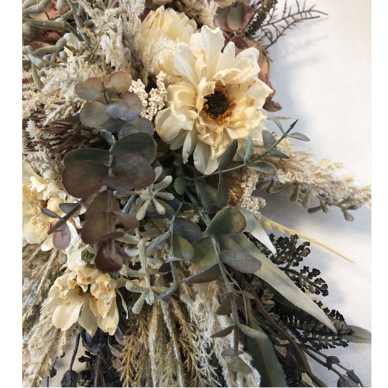 dryじゃないよfakeなの Flowers garland swag | Botanical
