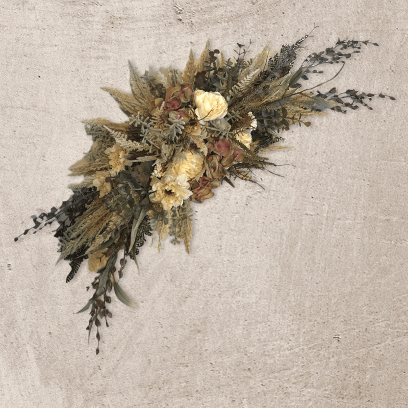 dryじゃないよfakeなの Flowers garland swag | Botanical