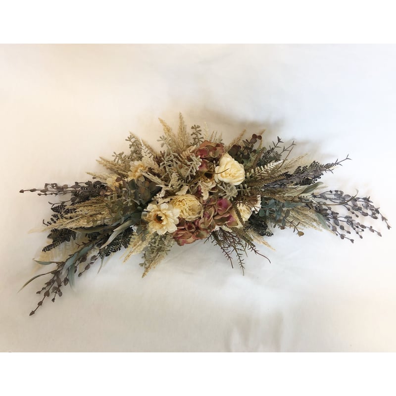dryじゃないよfakeなの Flowers garland swag | Botanical