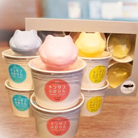 ドリンクに浮かべる「メンダコぷかりん」6匹セット｜かわいい最中ギフト